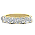 Thumbnail 20 - 1.50-carat-radiant-cut-7-stone-diamond-wedding-band-in-yellow-gold-FD8008RAB-1.50CT-NL-YG-HW