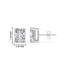 Load image into Gallery viewer, Radiant Diamond Basket Stud Earring