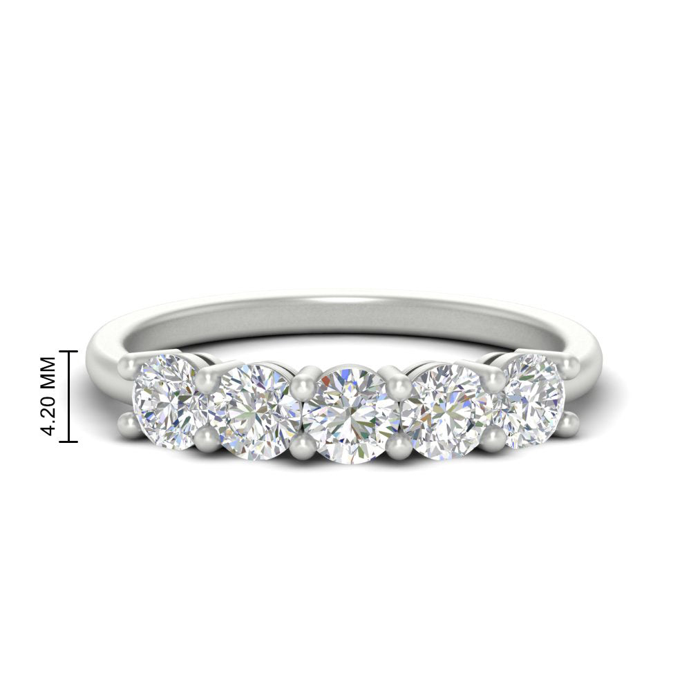 1.50-carat-round-5-stone-diamond-wedding-ring-in-white-gold-FDENS141ROB-1.50CT-NL-WG-HW
