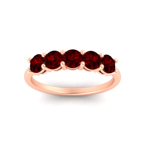 1.50-carat-round-5-stone-ruby-wedding-ring-in-rose-gold-FDENS141ROBGRUDRANGLE5-1.50CT-NL-RG