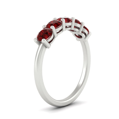 1.50-carat-round-5-stone-ruby-wedding-ring-in-white-gold-FDENS141ROBGRUDRANGLE2-1.50CT-NL-WG