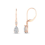 Load image into Gallery viewer, 1.50-carat-round-and-pear-diamond-lever-back-earrings-in-rose-gold-FD-EAR11124-1.54CT-NL-RG.jpg