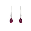 Load image into Gallery viewer, 1.50-carat-round-and-pear-pink-sapphire-lever-back-earrings-in-white-gold-FD-EAR11124GSADRPI-1.54CT-NL-WG.jpg