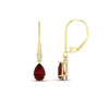 Load image into Gallery viewer, 1.50-carat-round-and-pear-ruby-lever-back-earrings-in-yellow-gold-FD-EAR11124GRUDR-1.54CT-NL-YG.jpg