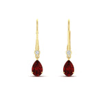 Load image into Gallery viewer, 1.50-carat-round-and-pear-ruby-lever-back-earrings-in-yellow-gold-FD-EAR11124GRUDR-1.54CT-NL-YG.jpg