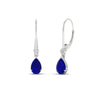 Load image into Gallery viewer, 1.50-carat-round-and-pear-sapphire-lever-back-earrings-in-white-gold-FD-EAR11124GSABL1.54CT-NL-WG.jpg