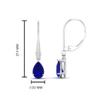 Load image into Gallery viewer, 1.50-carat-round-and-pear-sapphire-lever-back-earrings-in-white-gold-FD-EAR11124GSABL1.54CT-NL-WG.jpg