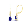 Load image into Gallery viewer, 1.50-carat-round-and-pear-sapphire-lever-back-earrings-in-yellow-gold-FD-EAR11124GSABL1.54CT-NL-YG.jpg