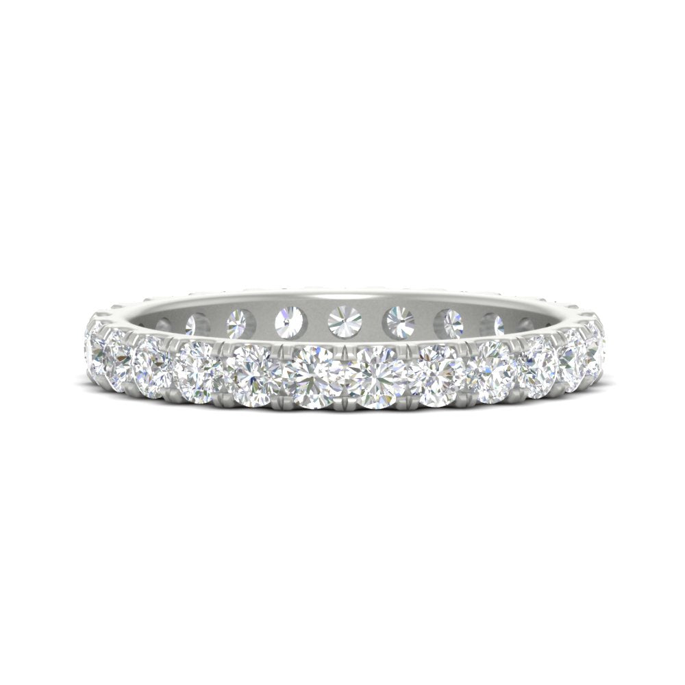 1.50 Carat Round Eternity Band For Women
