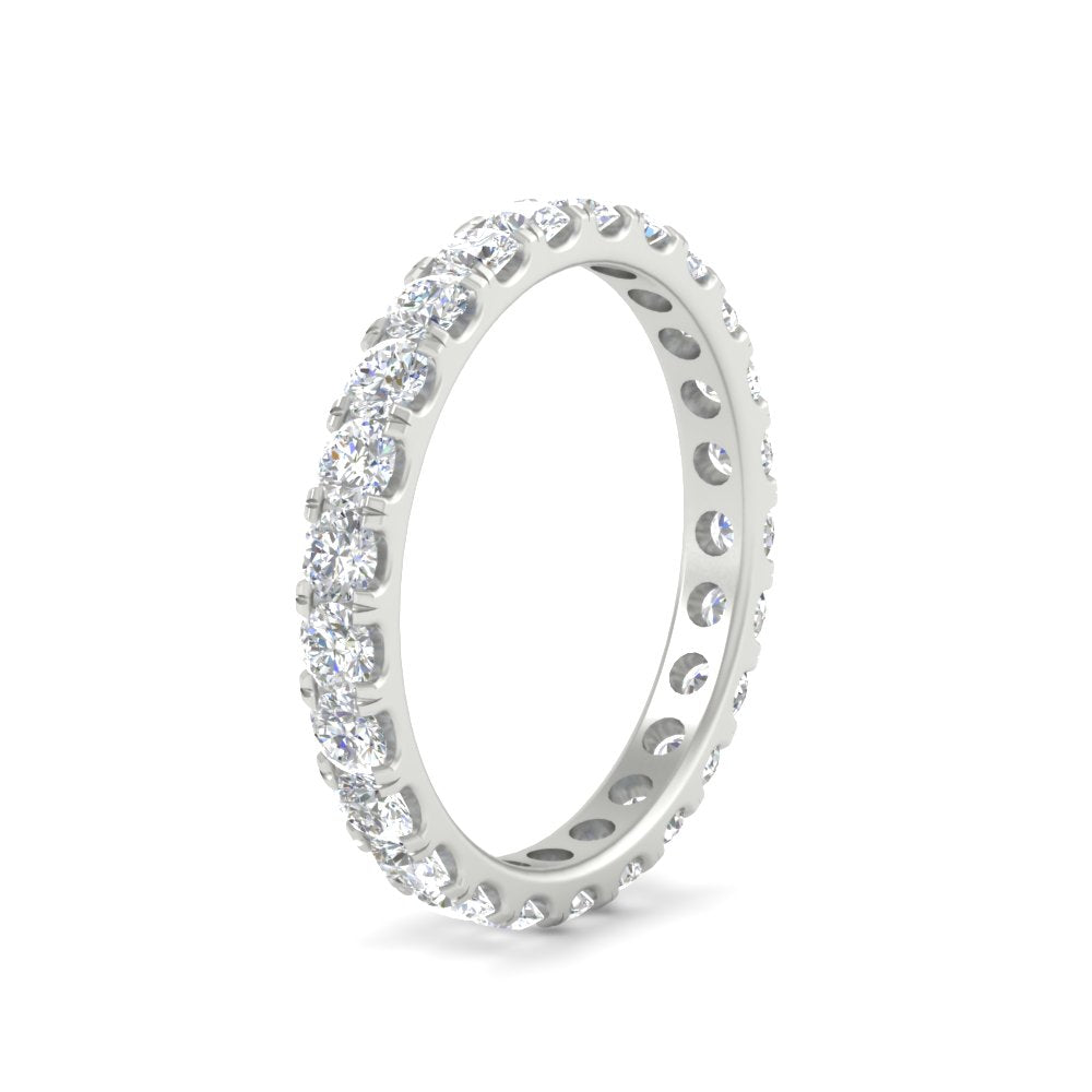 1.50 Carat Round Eternity Band For Women