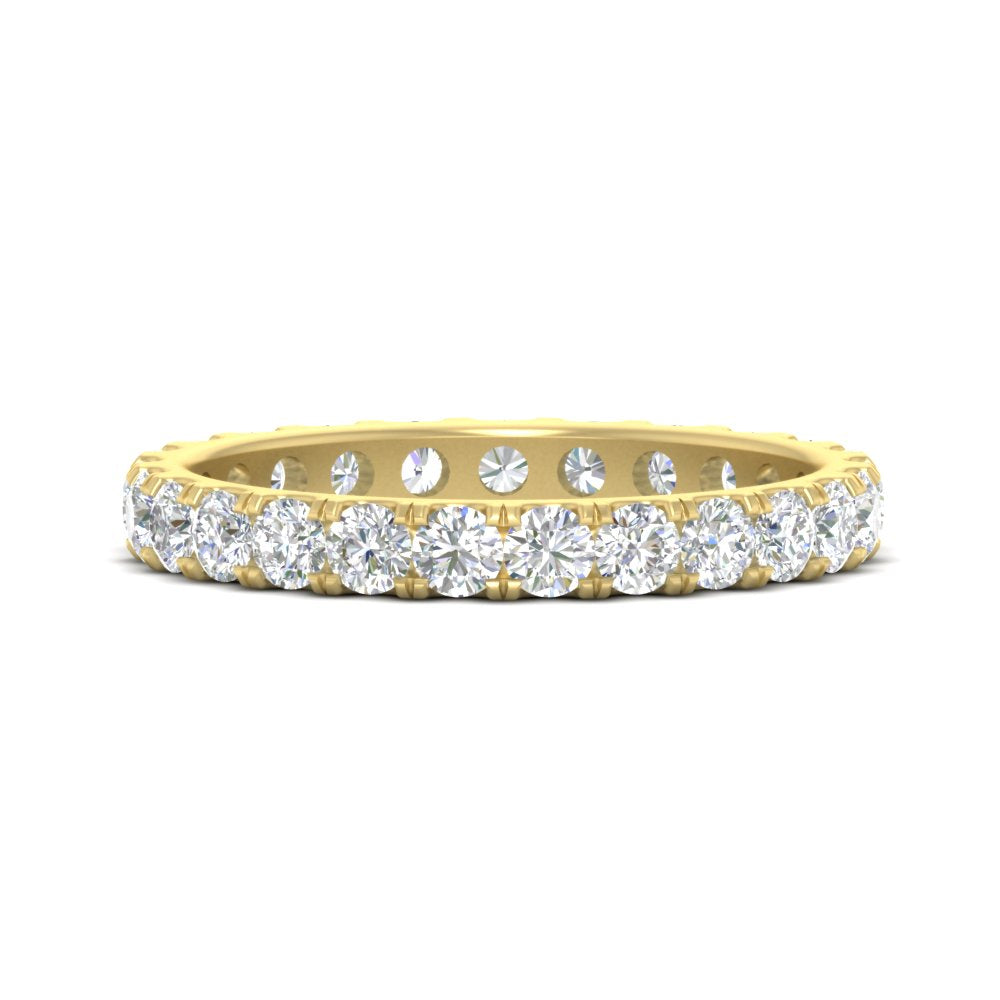1.50 Carat Round Eternity Band For Women