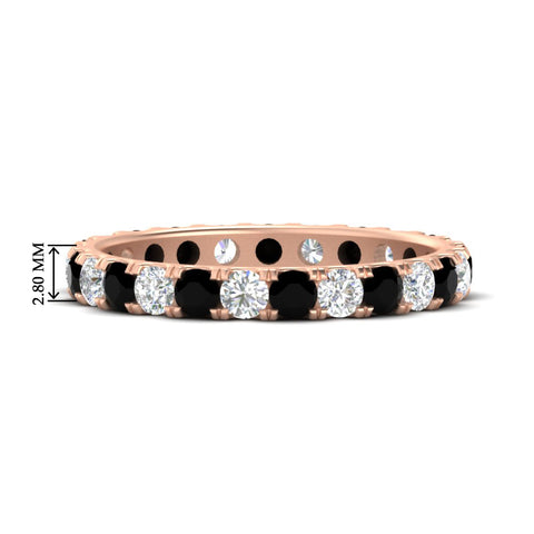 1.50-carat-round-diamond-eternity-band-with-black-diamond-for-women-in-rose-gold-FDEWB8371GBLACK-1.50CT-NL-RG-HW