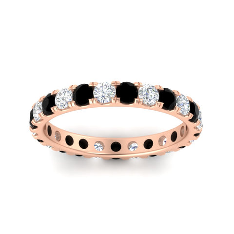 1.50-carat-round-diamond-eternity-band-with-black-diamond-for-women-in-rose-gold-FDEWB8371GBLACKANGLE5-1.50CT-NL-RG