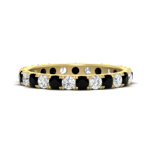 1.50-carat-round-diamond-eternity-band-with-black-diamond-for-women-in-yellow-gold-FDEWB8371GBLACK-1.50CT-NL-YG