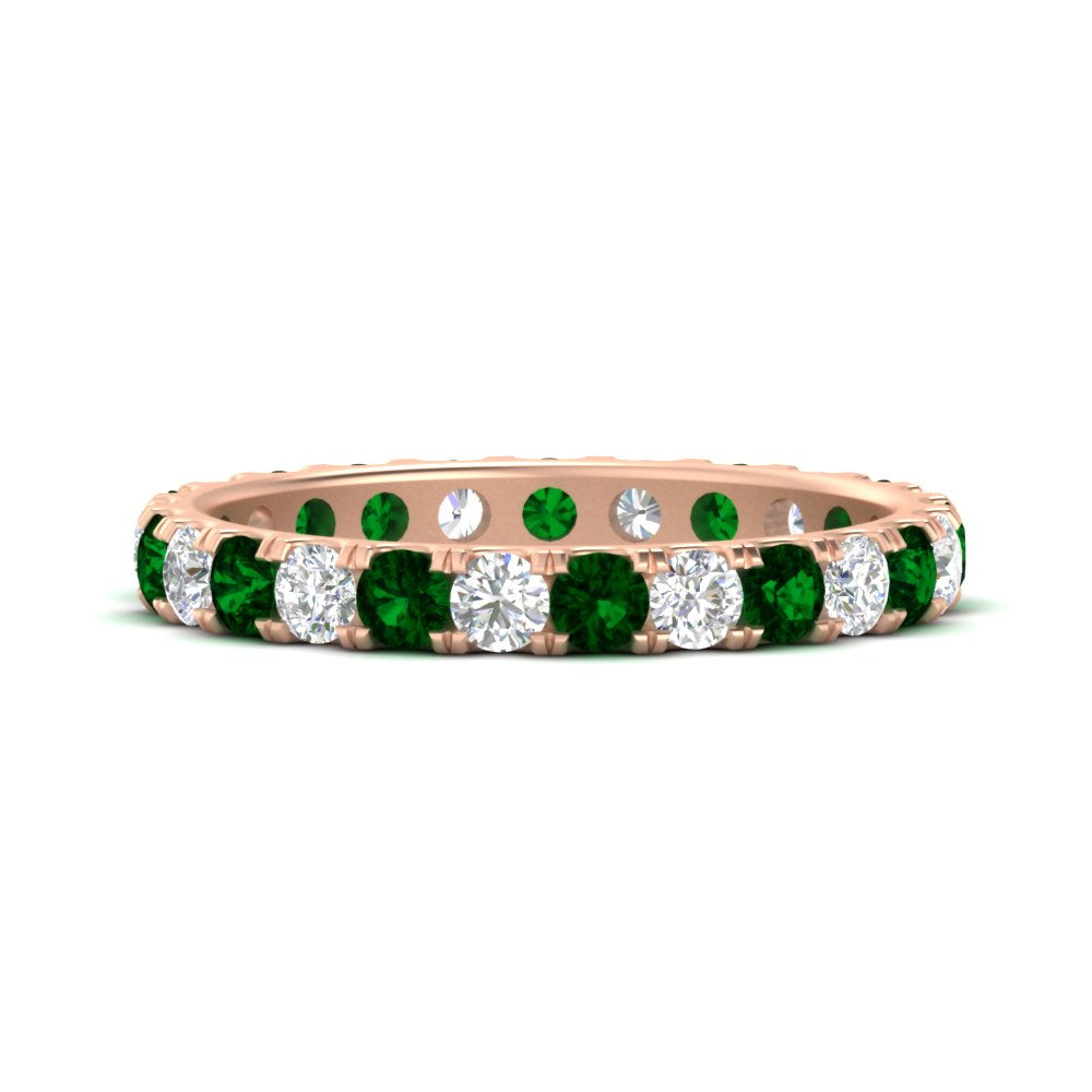 1.50 Carat Round Eternity Band For Women