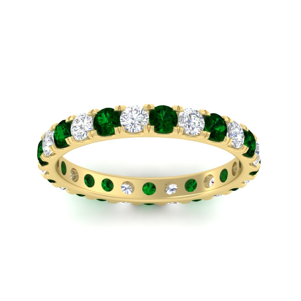 1.50 Carat Round Eternity Band For Women