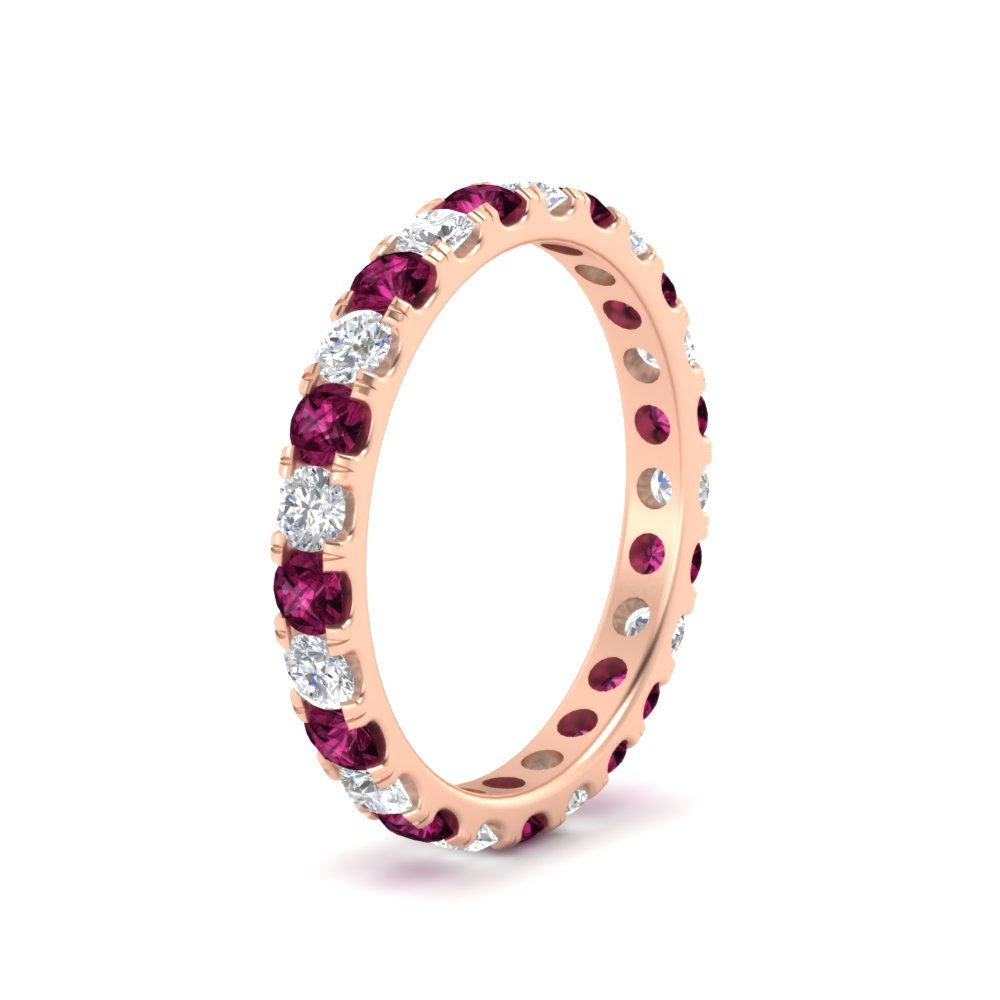1.50 Carat Round Eternity Band For Women