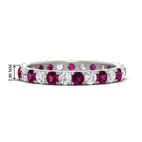 1.50-carat-round-diamond-eternity-band-with-pink-sapphire-for-women-in-white-gold-FDEWB8371GSADRPI-1.50CT-NL-WG-HW