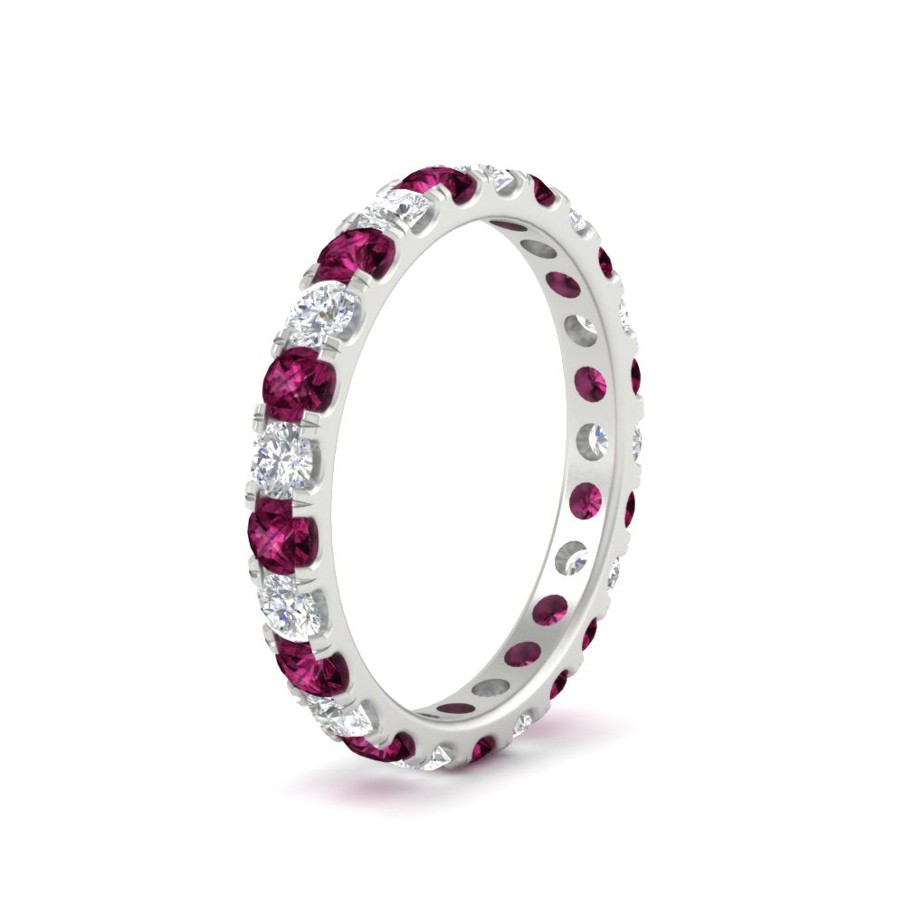1.50 Carat Round Eternity Band For Women