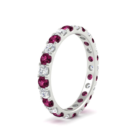 1.50-carat-round-diamond-eternity-band-with-pink-sapphire-for-women-in-white-gold-FDEWB8371GSADRPIANGLE2-1.50CT-NL-WG