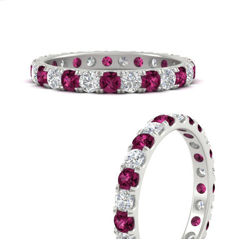 1.50-carat-round-diamond-eternity-band-with-pink-sapphire-for-women-in-white-gold-FDEWB8371GSADRPIANGLE3-1.50CT-NL-WG