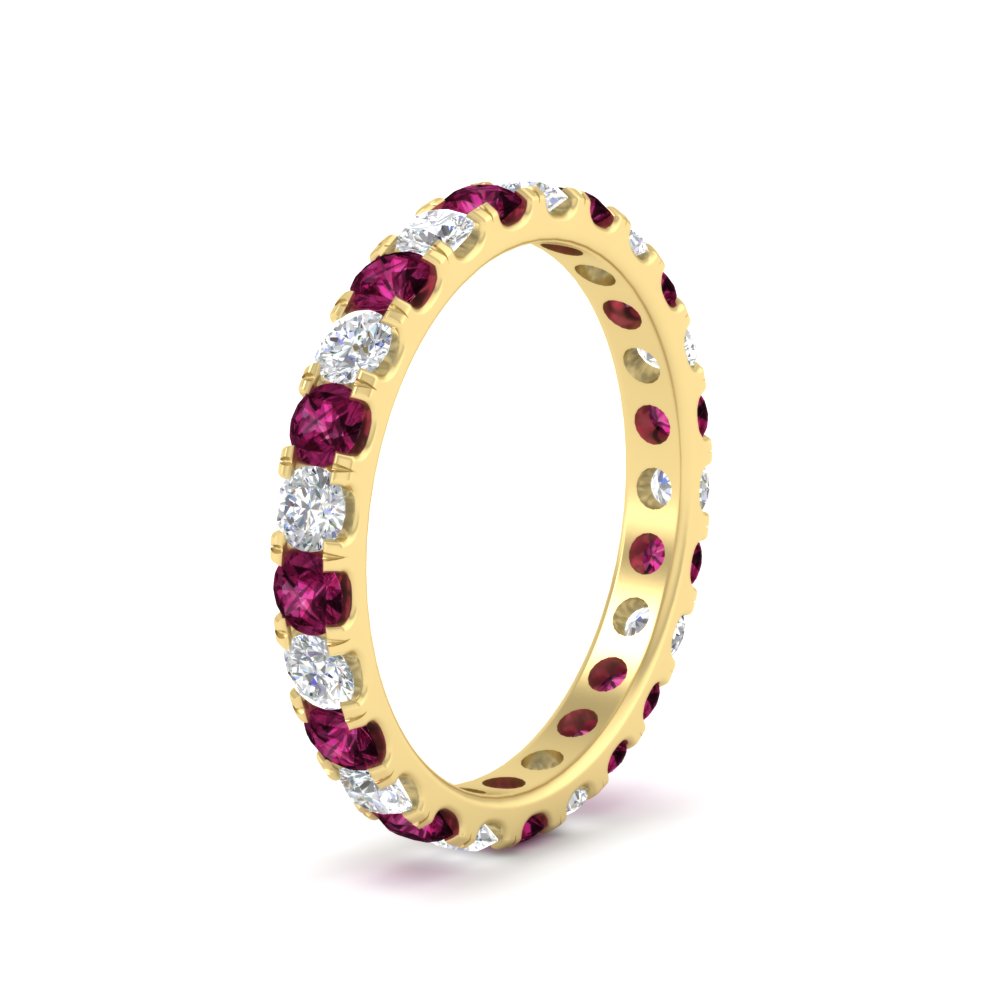 1.50 Carat Round Eternity Band For Women