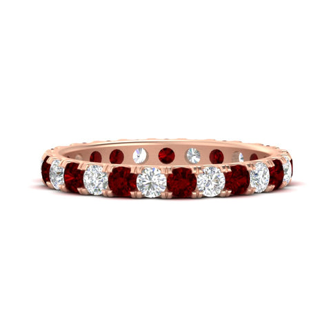 1.50-carat-round-diamond-eternity-band-with-ruby-for-women-in-rose-gold-FDEWB8371GRUDR-1.50CT-NL-RG