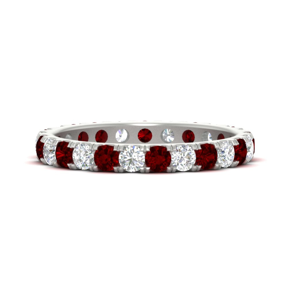 1.50 Carat Round Eternity Band For Women