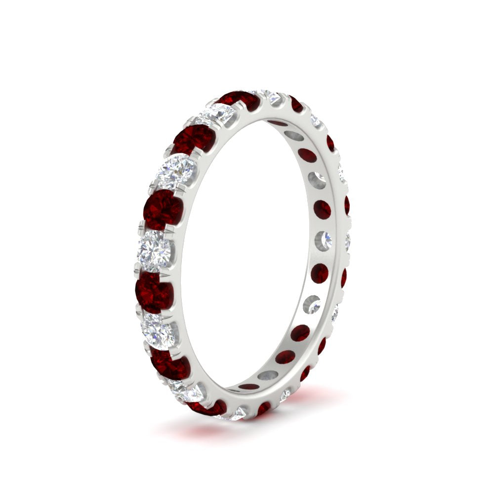 1.50 Carat Round Eternity Band For Women