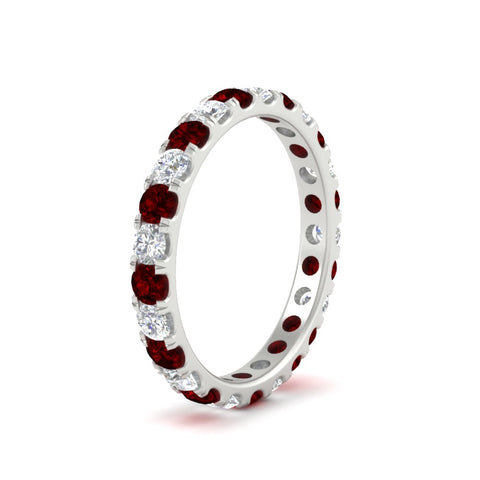 1.50-carat-round-diamond-eternity-band-with-ruby-for-women-in-white-gold-FDEWB8371GRUDRANGLE2-1.50CT-NL-WG