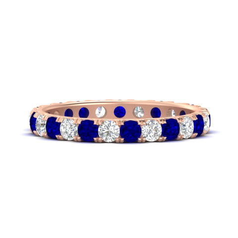 1.50-carat-round-diamond-eternity-band-with-sapphire-for-women-in-rose-gold-FDEWB8371GSABL-1.50CT-NL-RG