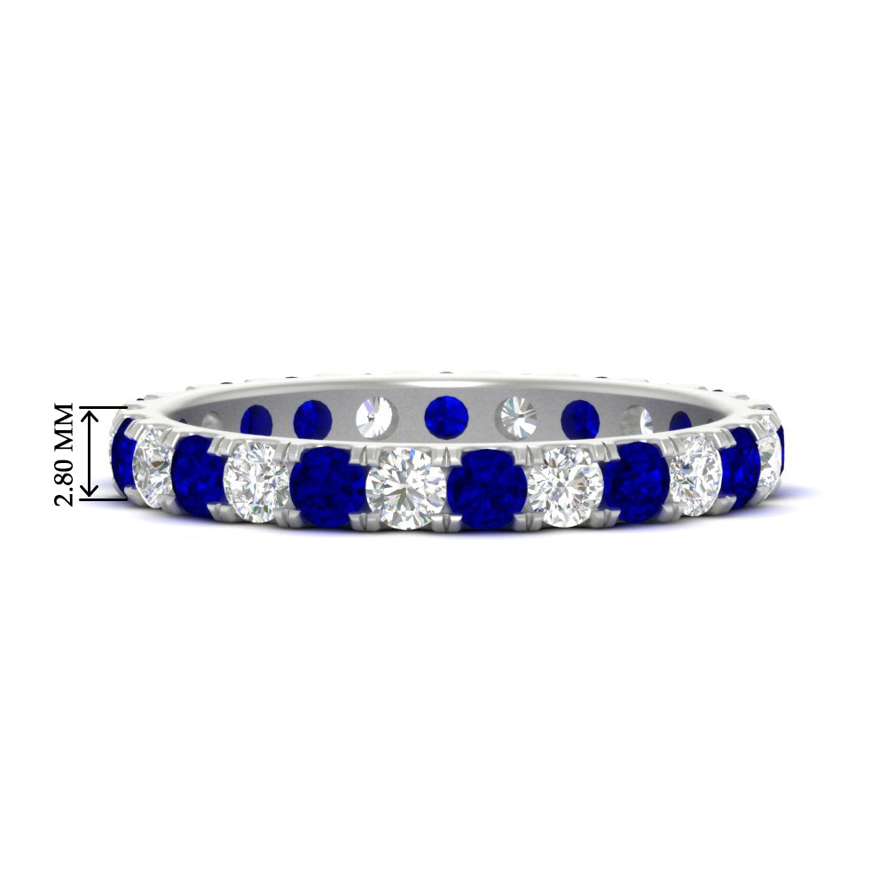 1.50 Carat Round Eternity Band For Women