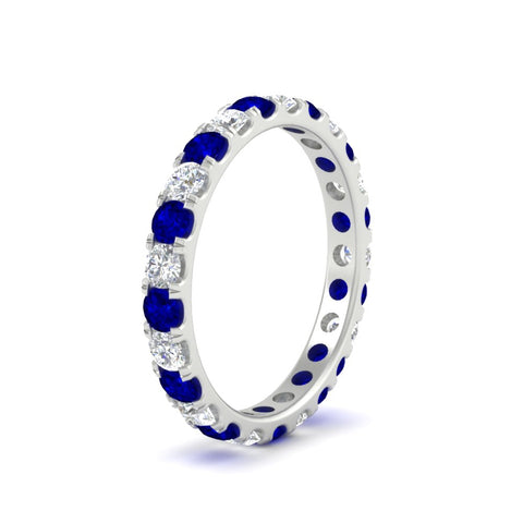 1.50-carat-round-diamond-eternity-band-with-sapphire-for-women-in-white-gold-FDEWB8371GSABLANGLE2-1.50CT-NL-WG