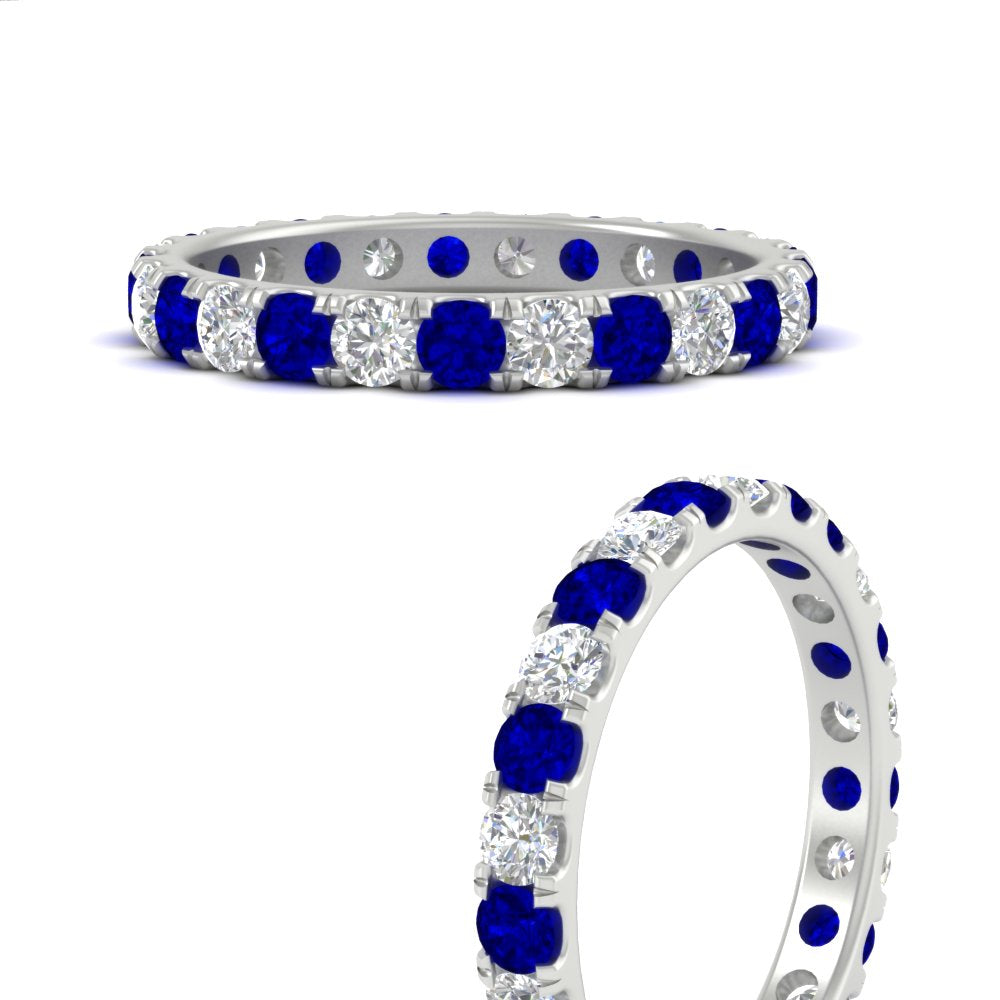 1.50 Carat Round Eternity Band For Women