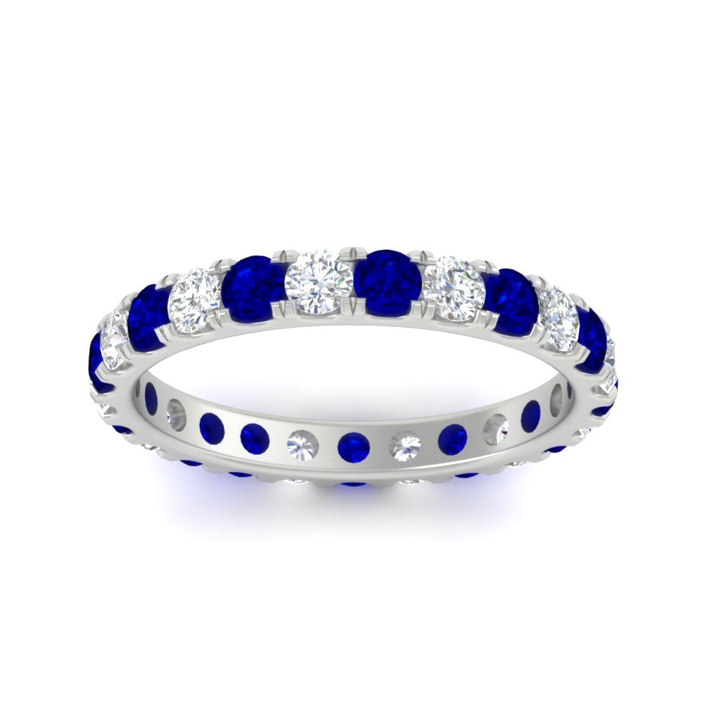 1.50 Carat Round Eternity Band For Women
