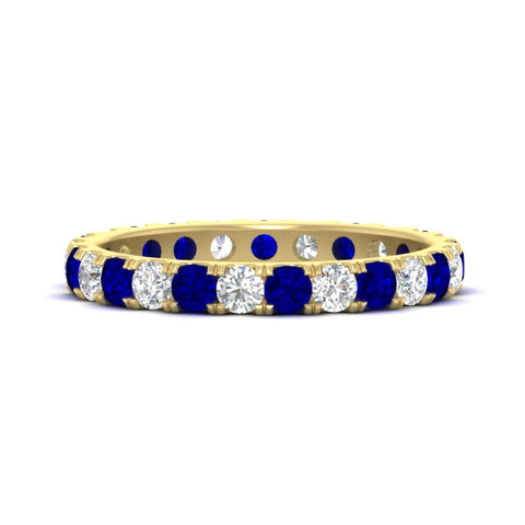 1.50-carat-round-diamond-eternity-band-with-sapphire-for-women-in-yellow-gold-FDEWB8371GSABL-1.50CT-NL-YG