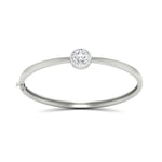Load image into Gallery viewer, Classic Solitaire Bangle Bracelet