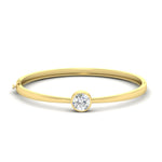 Load image into Gallery viewer, Classic Solitaire Bangle Bracelet