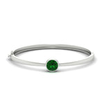 Load image into Gallery viewer, Classic Solitaire Bangle Bracelet