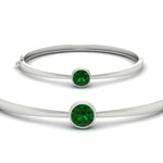 Load image into Gallery viewer, Classic Solitaire Bangle Bracelet