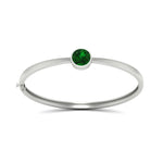 Load image into Gallery viewer, Classic Solitaire Bangle Bracelet