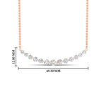 Load image into Gallery viewer, 1.50-carat-round-graduated-diamond-anniversary-necklace-in-FDNK8056ANGLE1-1.50CT-NL-RG