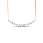 Load image into Gallery viewer, 1.50-carat-round-graduated-diamond-anniversary-necklace-in-FDNK8056ANGLE1-1.50CT-NL-RG