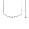 Load image into Gallery viewer, 1.50-carat-round-graduated-diamond-anniversary-necklace-in-FDNK8056ANGLE1-1.50CT-NL-WG