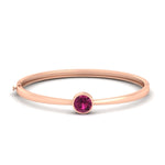 Load image into Gallery viewer, Classic Solitaire Bangle Bracelet