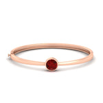 Load image into Gallery viewer, Classic Solitaire Bangle Bracelet