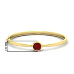 Load image into Gallery viewer, Classic Solitaire Bangle Bracelet