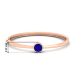Load image into Gallery viewer, Classic Solitaire Bangle Bracelet