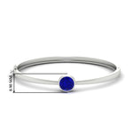 Load image into Gallery viewer, Classic Solitaire Bangle Bracelet