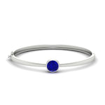 Load image into Gallery viewer, Classic Solitaire Bangle Bracelet
